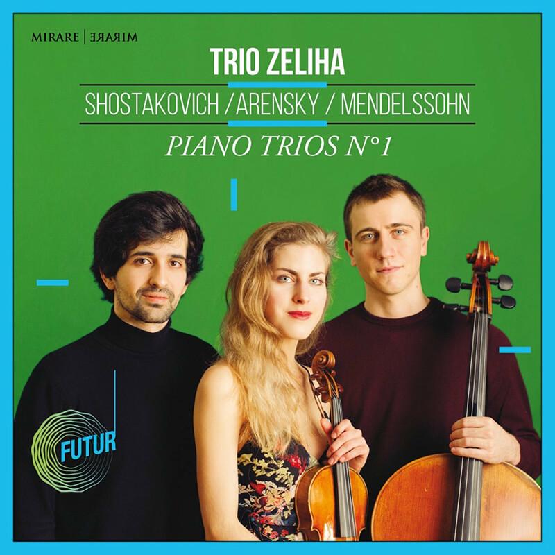 Couverture de l'album : Shostakovich, Arensky, Mendelssohn: Trios No. 1
